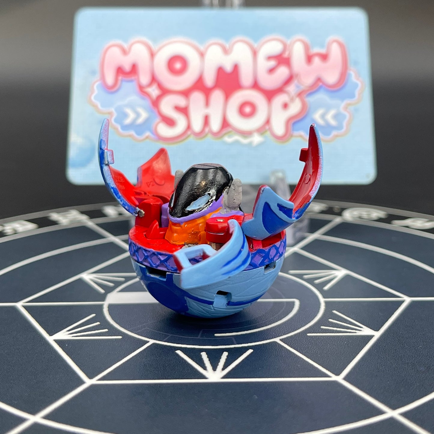Aquos Diablo B2 Bakugan Battle Brawlers Newly Painted To Match The Anime Version