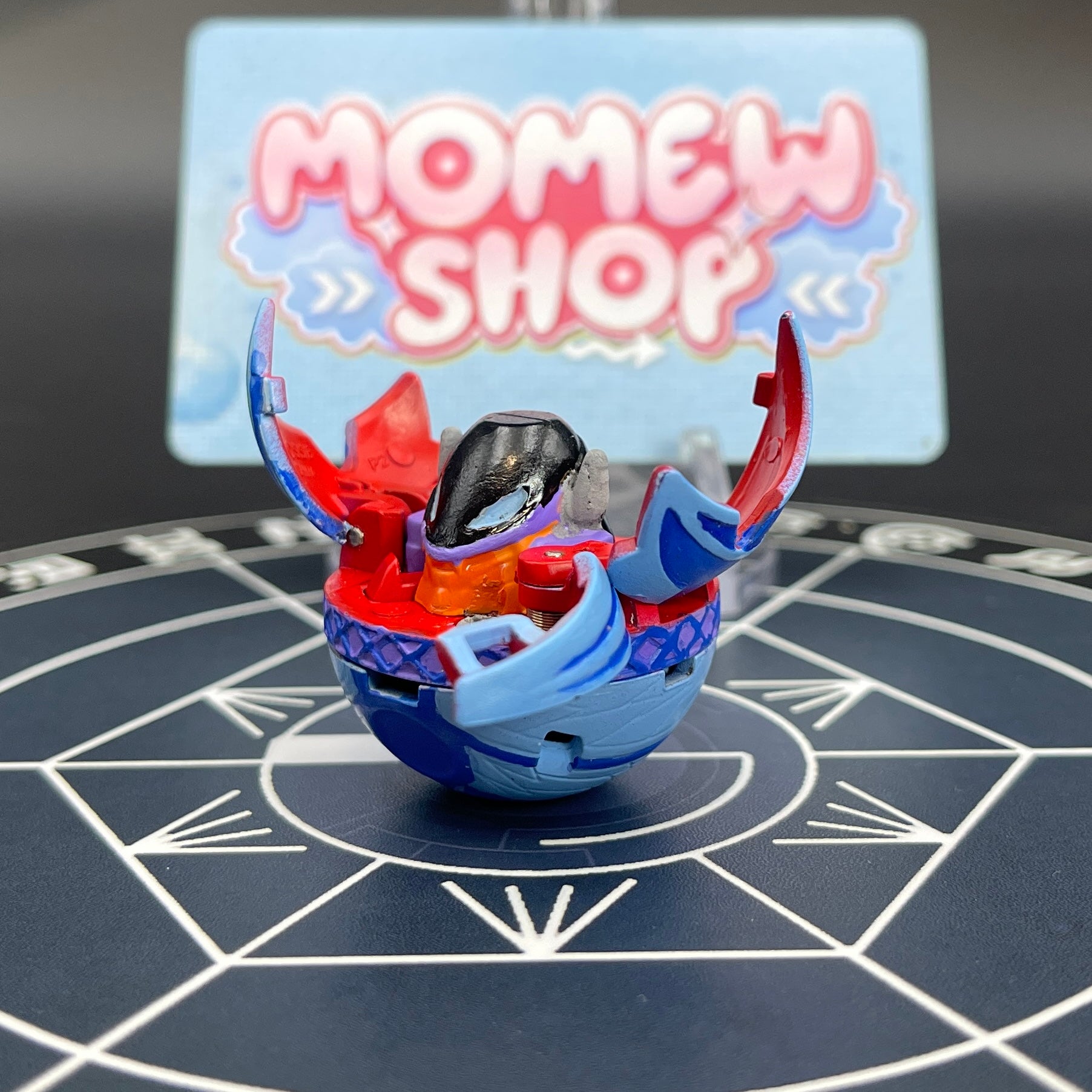 Aquos Diablo B2 Bakugan Battle Brawlers Newly Painted To Match The Anime Version