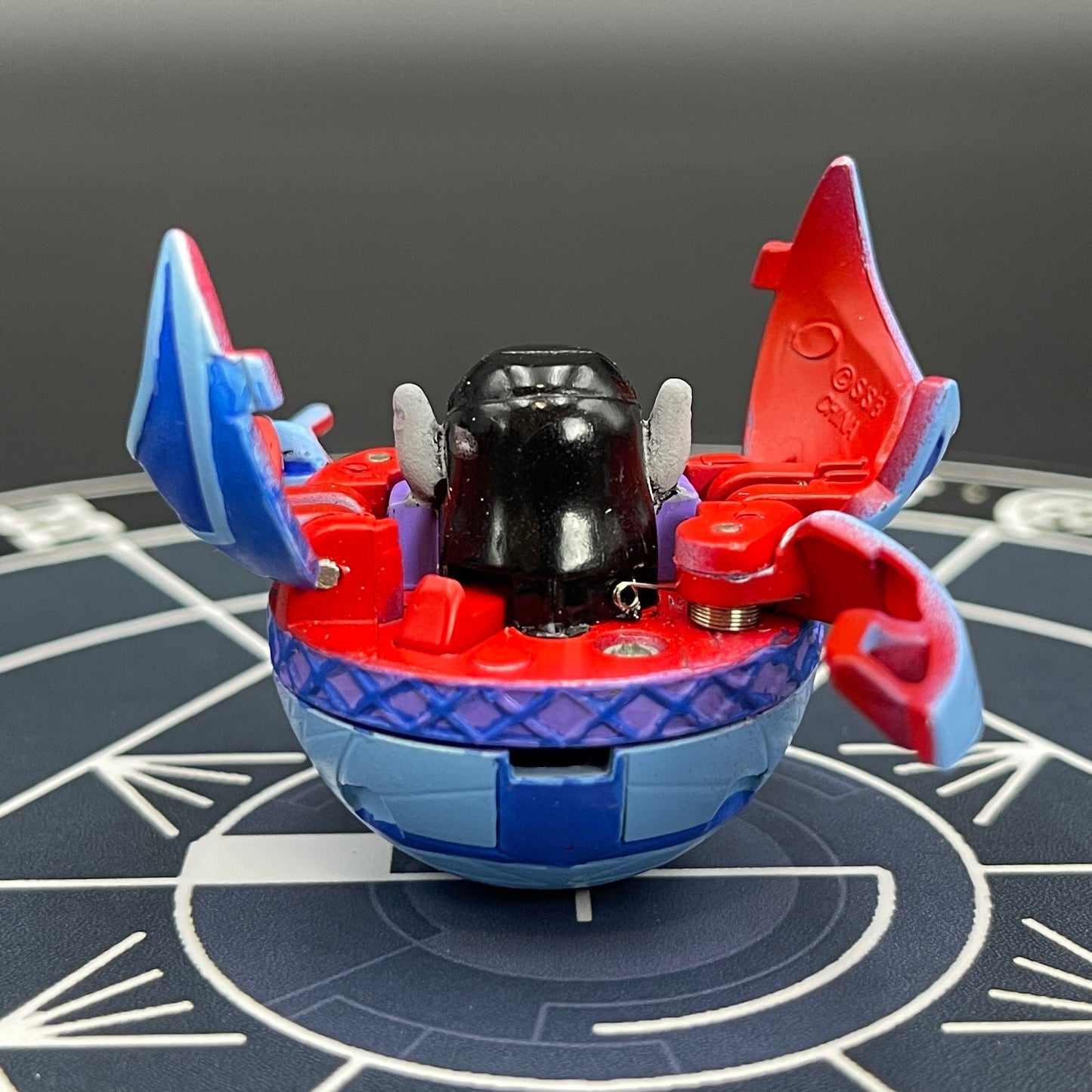 Aquos Diablo B2 Bakugan Battle Brawlers Newly Painted To Match The Anime Version