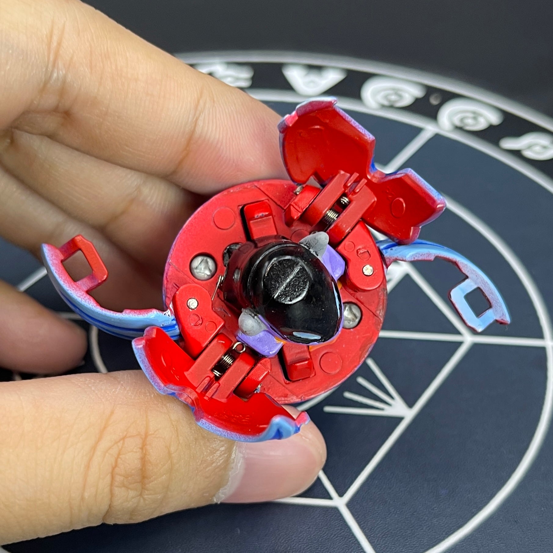 Aquos Diablo B2 Bakugan Battle Brawlers Newly Painted To Match The Anime Version