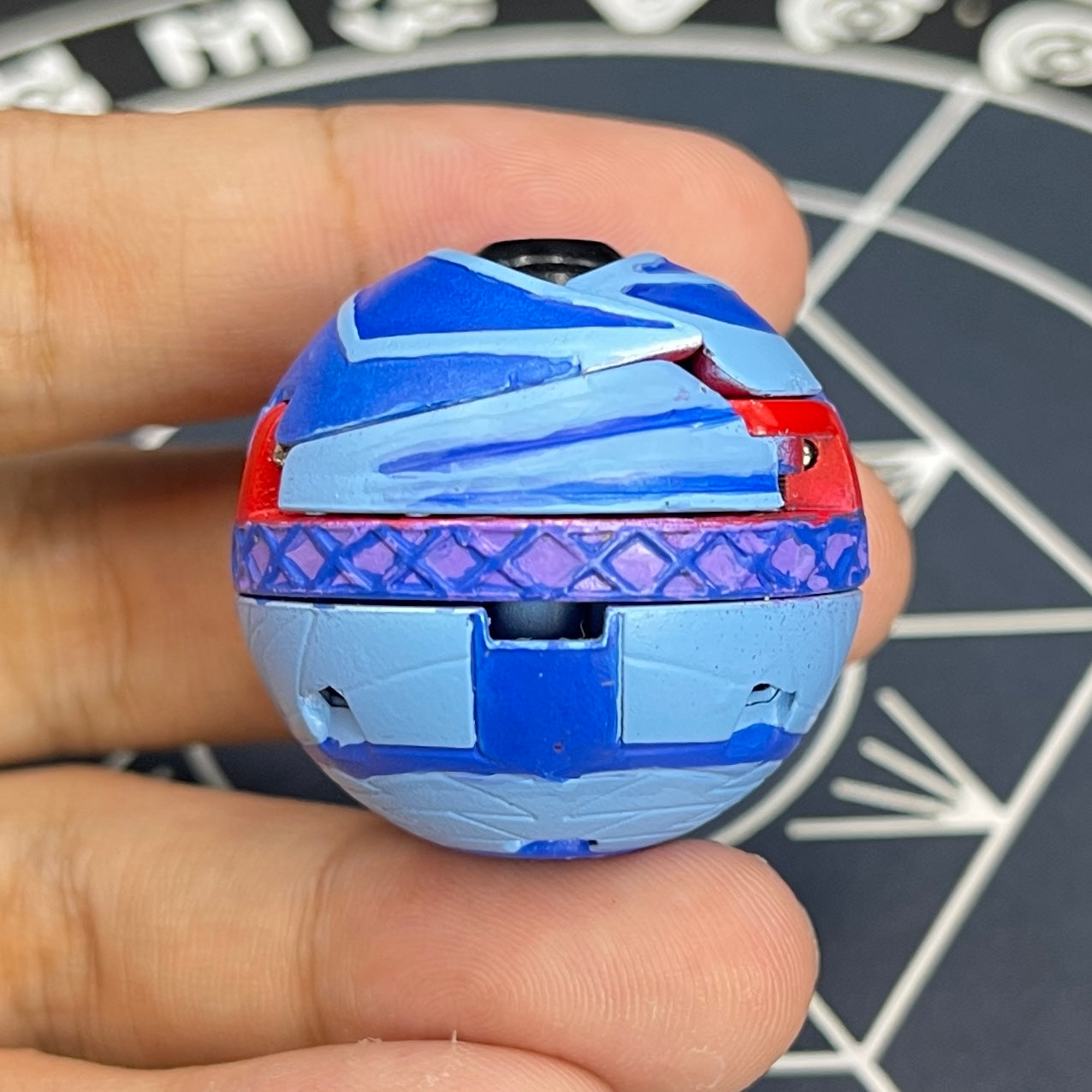 Aquos Diablo B2 Bakugan Battle Brawlers Newly Painted To Match The Anime Version
