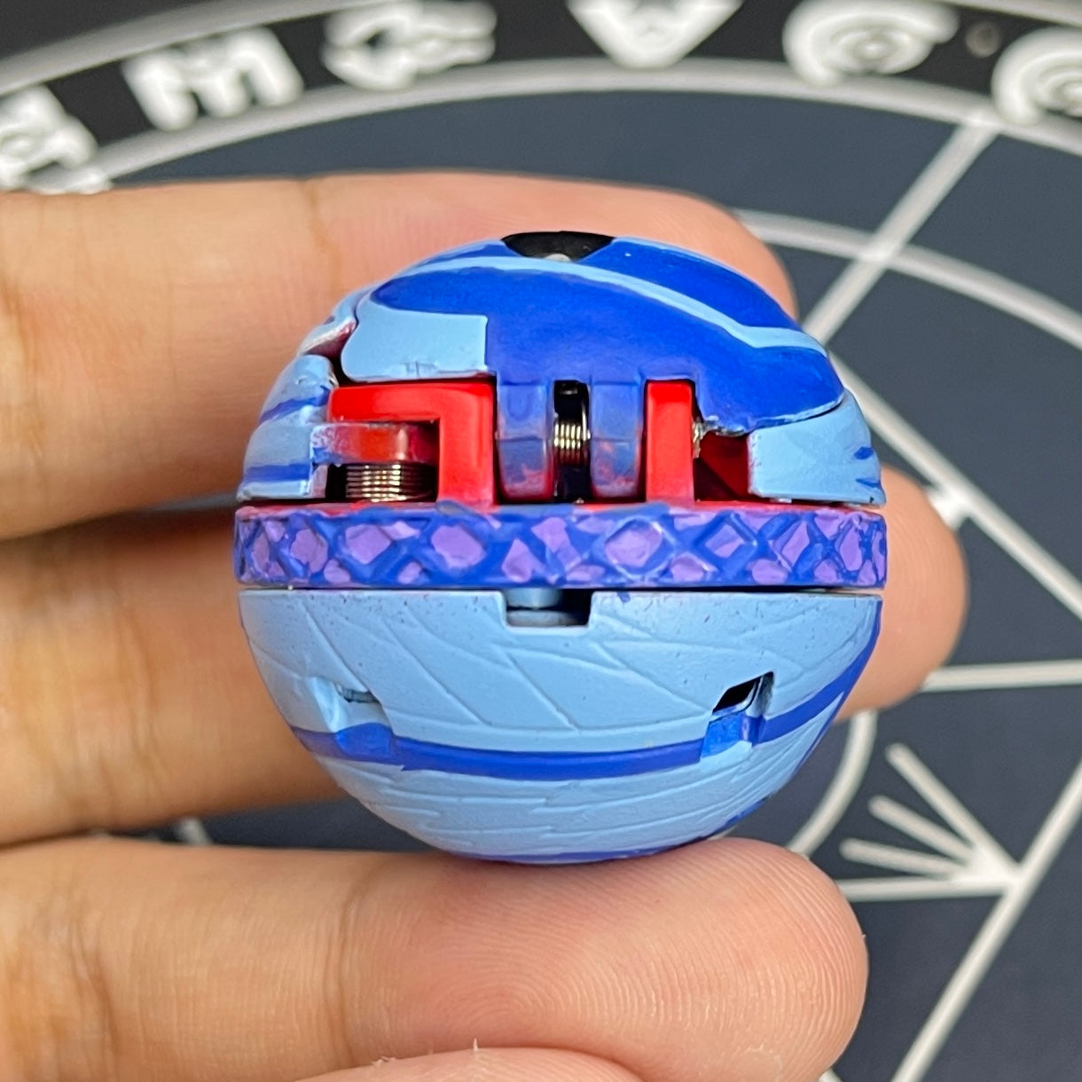 Aquos Diablo B2 Bakugan Battle Brawlers Newly Painted To Match The Anime Version