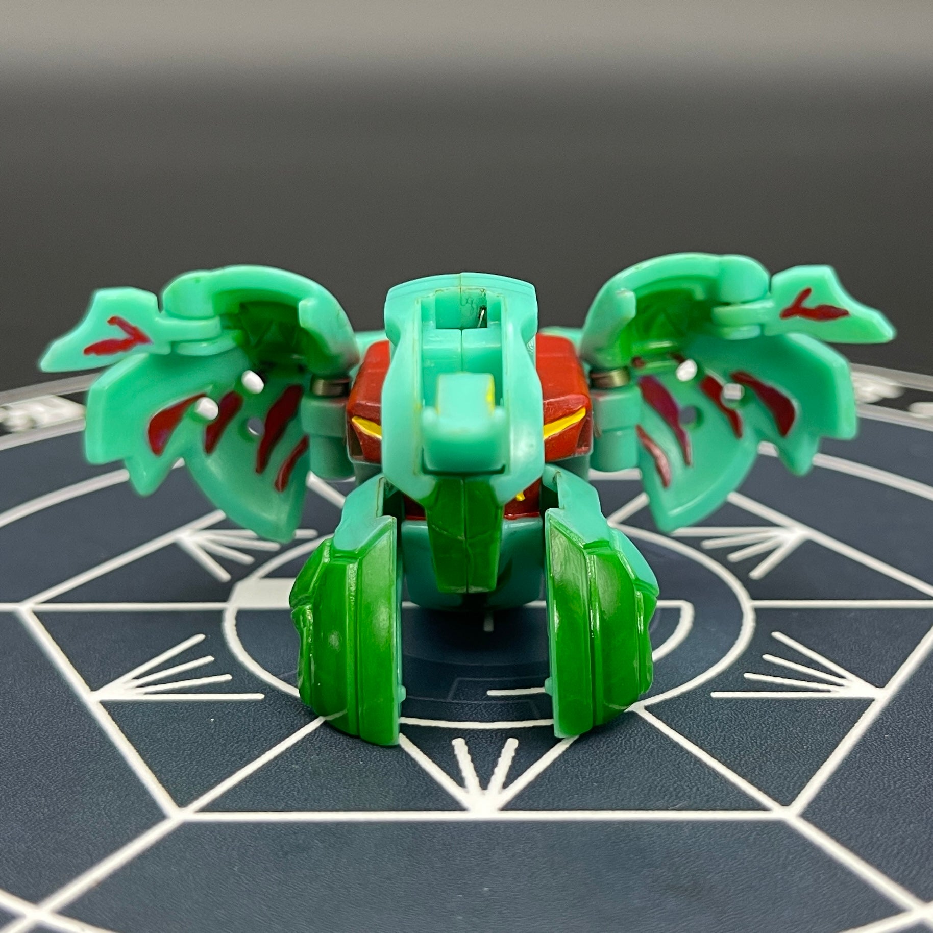 Ventus Storm Skyress B2 Bakugan Battle Brawlers Paint Applied To Specific Parts Only