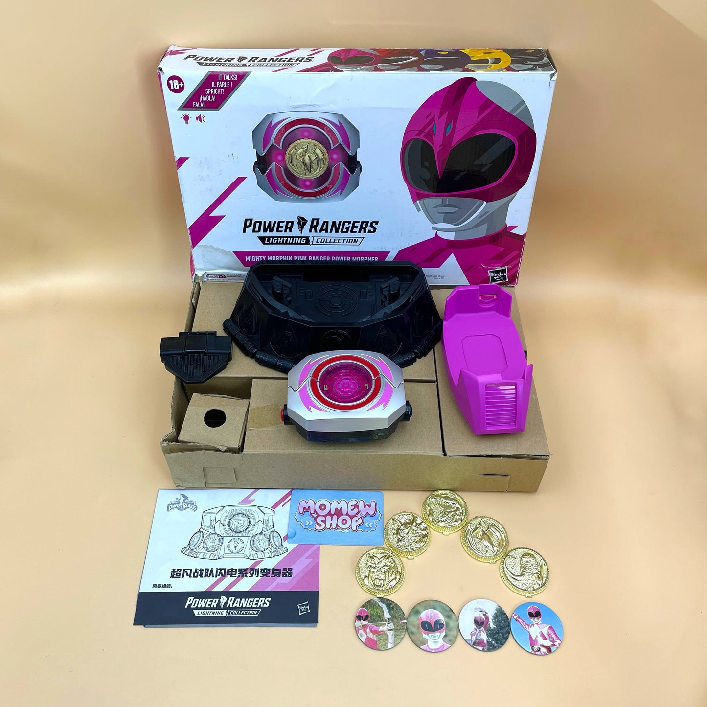 Lightning Collection Pink Ranger Power Morpher | Mighty Morphin Power Rangers