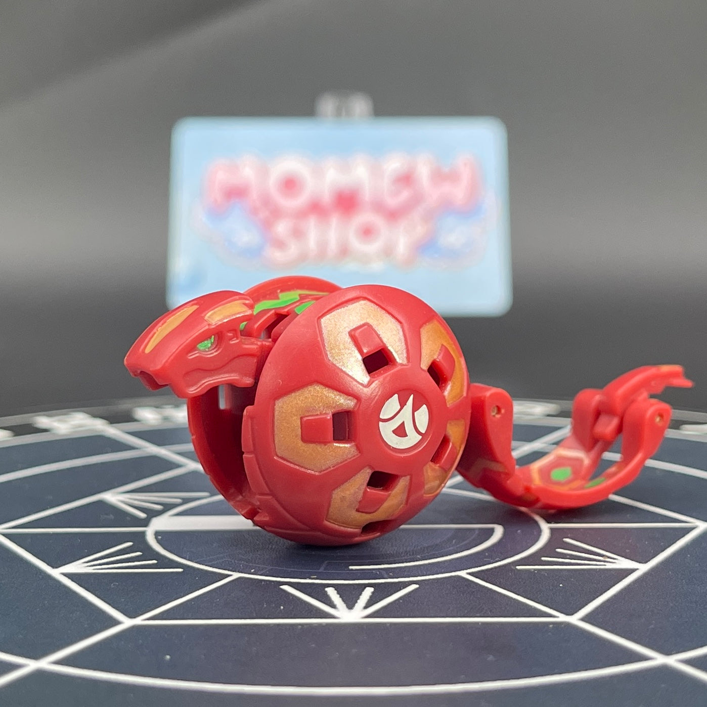 Pyrus Serpenoid B2 Green Pattern Bakugan Battle Brawlers