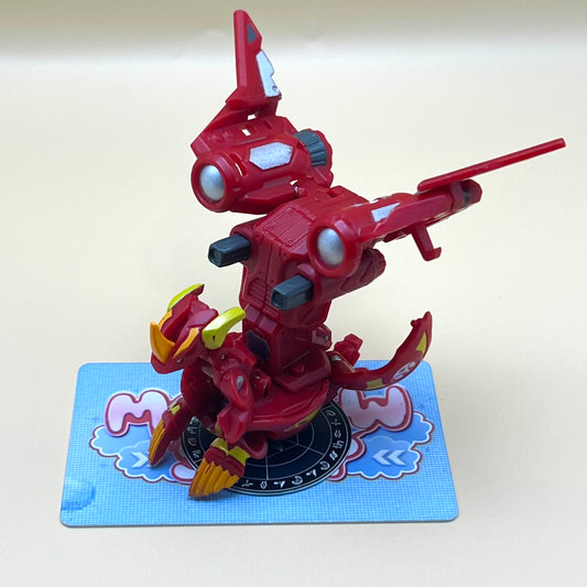 Bakugan Helix Dragonoid & Jetkor Battle Gear B2 Pyrus - Toy Bakugan Battle Brawlers