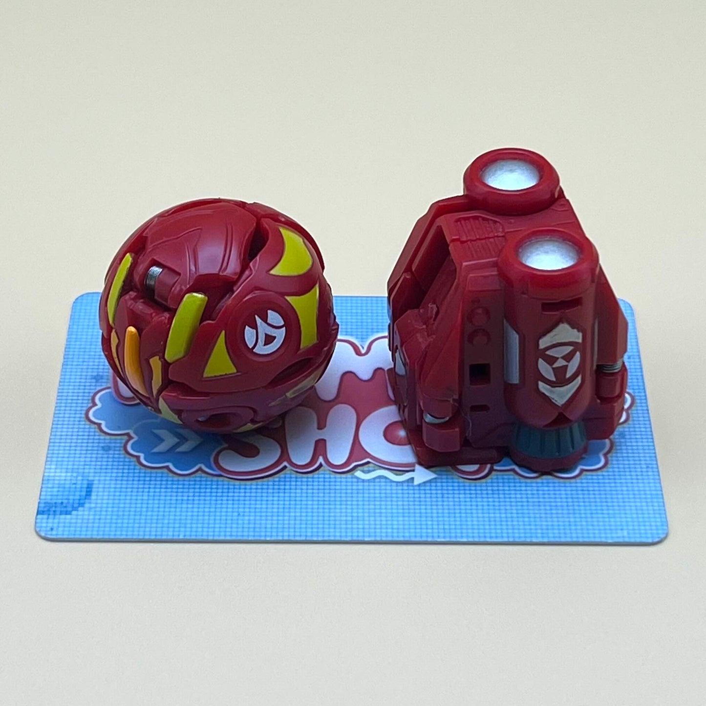 Bakugan Helix Dragonoid & Jetkor Battle Gear B2 Pyrus - Toy Bakugan Battle Brawlers