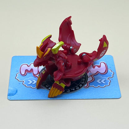 Bakugan Helix Dragonoid & Jetkor Battle Gear B2 Pyrus - Toy Bakugan Battle Brawlers