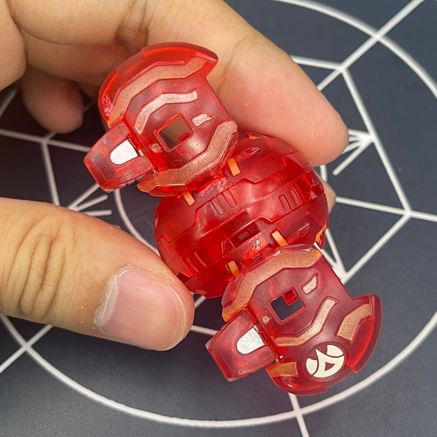 Pyrus Dual Hydranoid B2 Translucent Bakugan Battle Brawlers