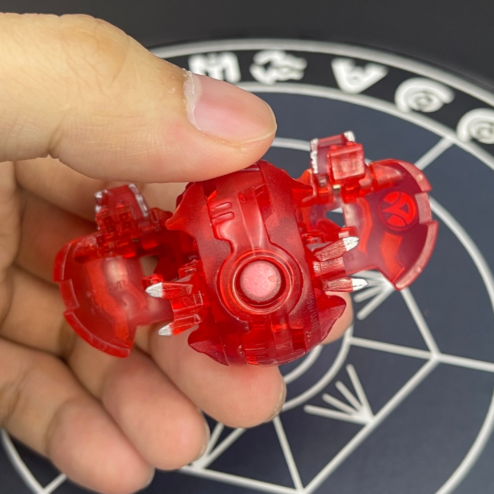 Pyrus Dual Hydranoid B2 Translucent Bakugan Battle Brawlers