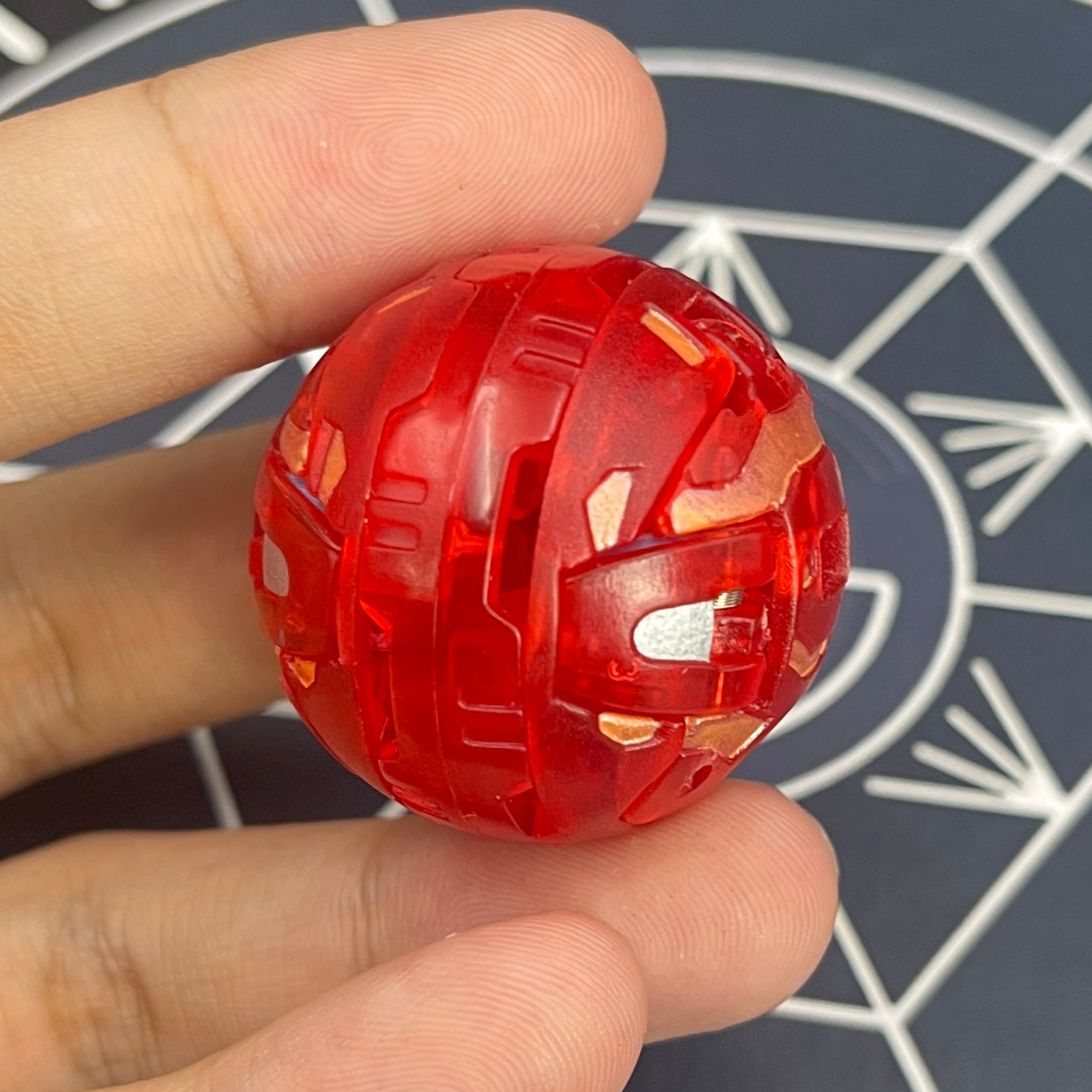 Pyrus Dual Hydranoid B2 Translucent Bakugan Battle Brawlers