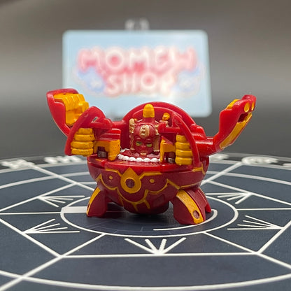 Pyrus Fourtress B2 Bakugan Battle Brawlers Paint Applied To Specific Parts Only