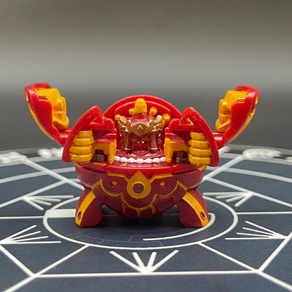 Pyrus Fourtress B2 Bakugan Battle Brawlers Paint Applied To Specific Parts Only
