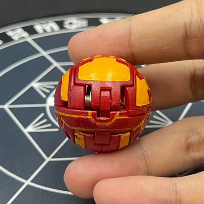 Pyrus Fourtress B2 Bakugan Battle Brawlers Paint Applied To Specific Parts Only