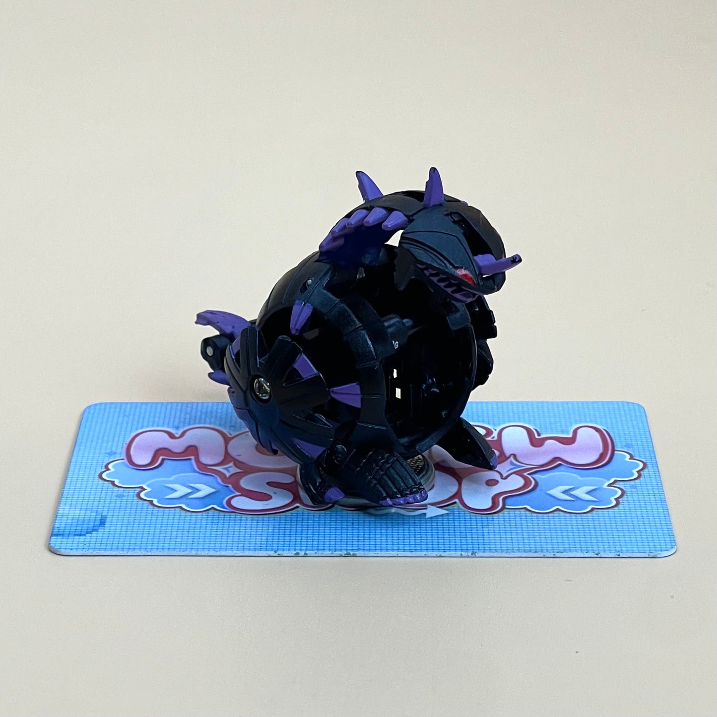 Bakugan Hydranoid Single Headed B2 Darkus | Custom Made Accurate Plastic Injection inspired by an anime.