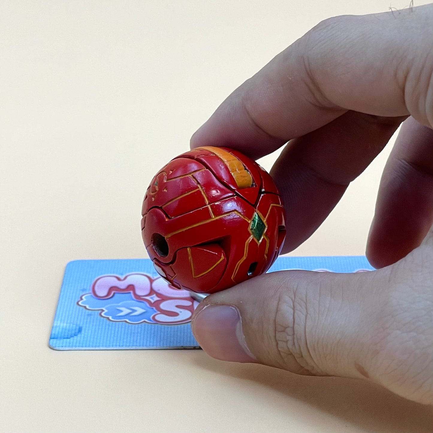 Bakugan Infinity Dragonoid B2 Pyrus | Custom Made Accurate Plastic Injection inspired by an anime.