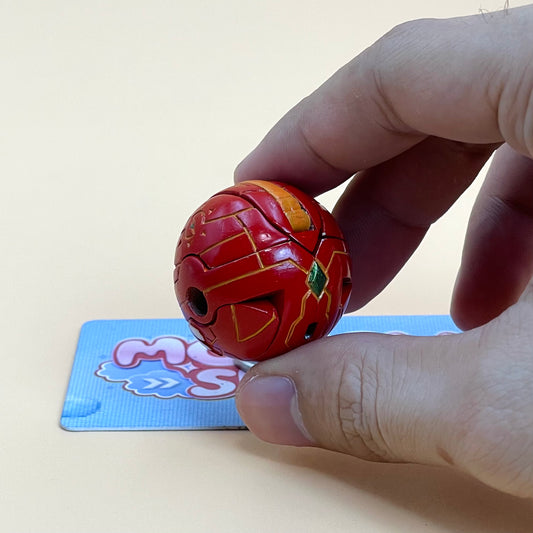 Bakugan Infinity Dragonoid B2 Pyrus | Custom Made Painted Plastic Inspired By an Anime