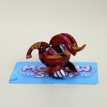 Bakugan Infinity Dragonoid B2 Pyrus | Custom Made Accurate Plastic Injection inspired by an anime.