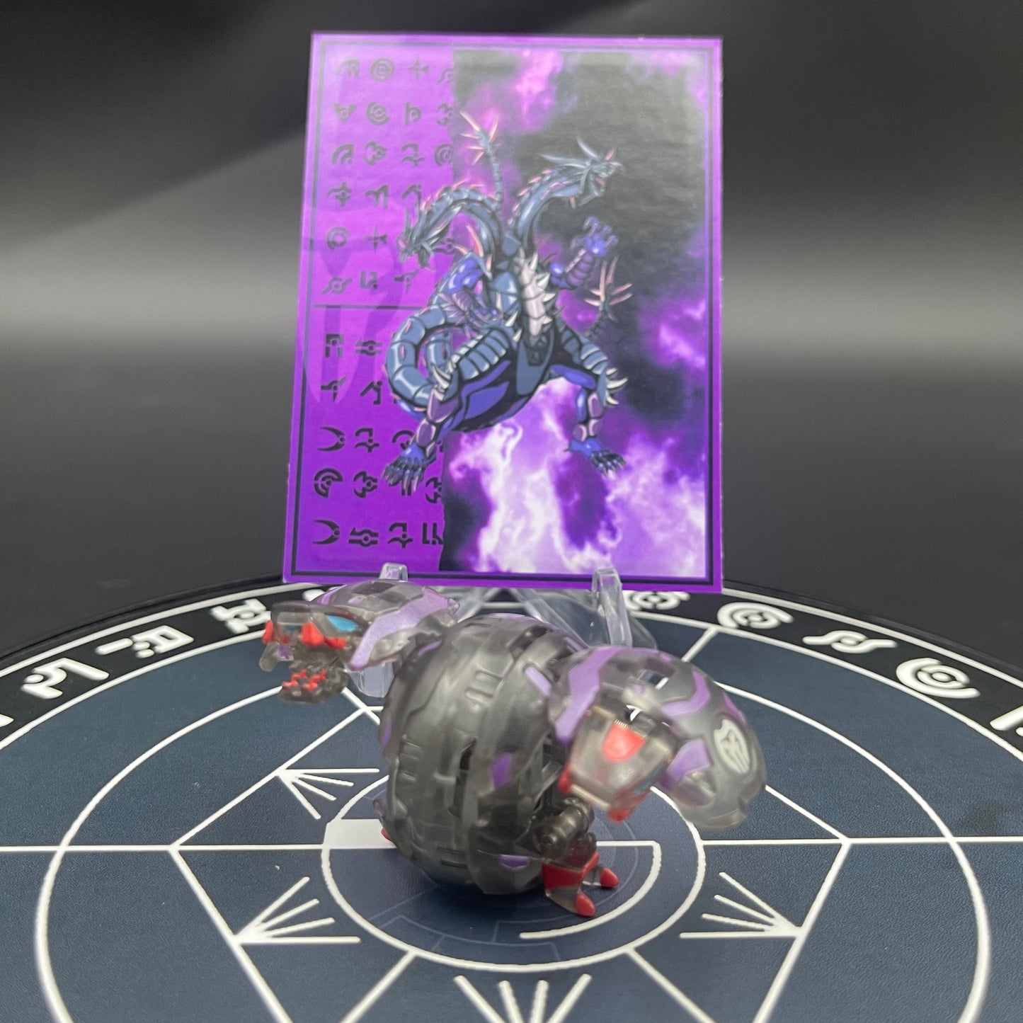 Darkus Dual Hydranoid B2 Translucent Bakugan Battle Brawlers