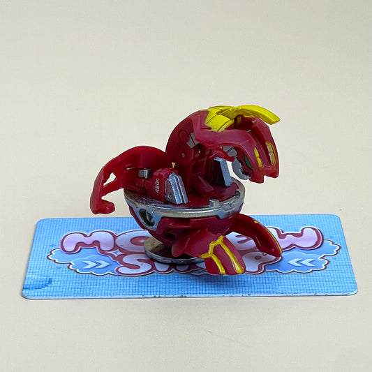 Bakugan Delta Dragonoid B2 Pyrus | Custom Made Painted Inspired By an Anime | Toy Bakugan Battle Brawlers