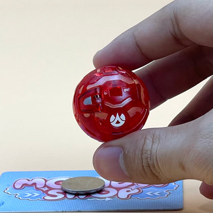 Bakugan Dual Hydranoid B2 Pyrus Translucent | Toy Bakugan Battle Brawlers