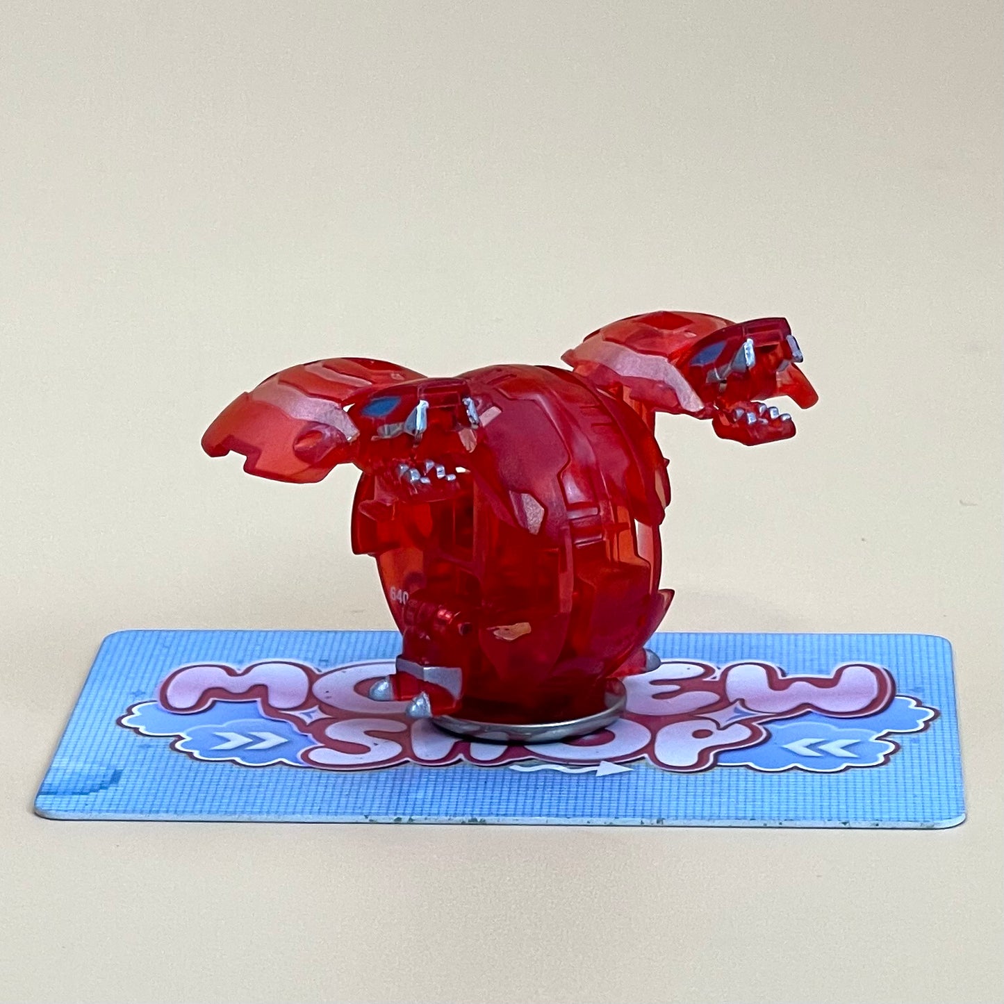 Bakugan Dual Hydranoid B2 Pyrus Translucent | Toy Bakugan Battle Brawlers