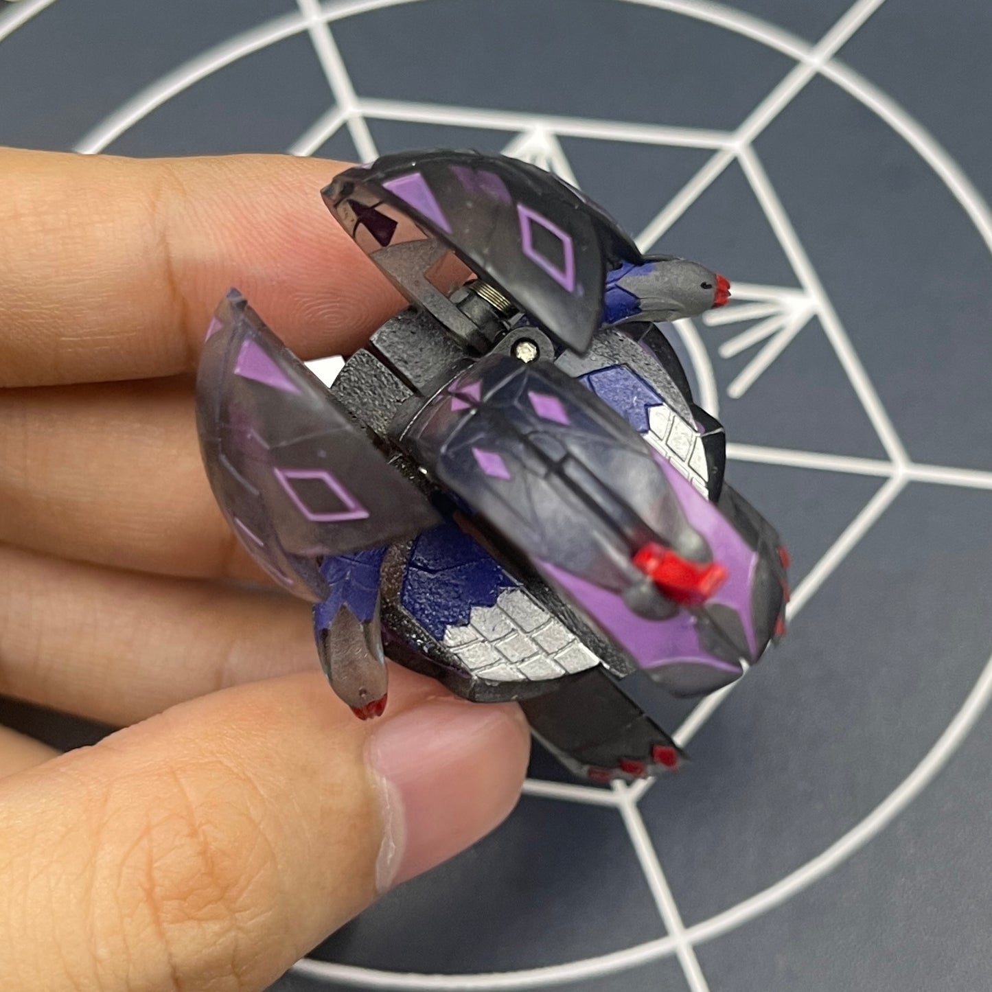 Darkus Alpha Hydranoid B2 Ver. Anime Translucent | Custom Made 3D Printed | Bakugan Battle Brawlers