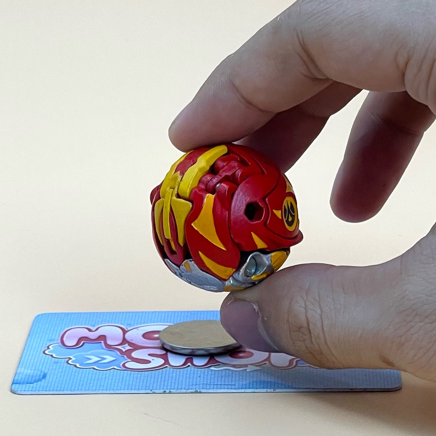 Bakugan Mercury Dragonoid B2 Pyrus | Repainted To Match The Anime Colors