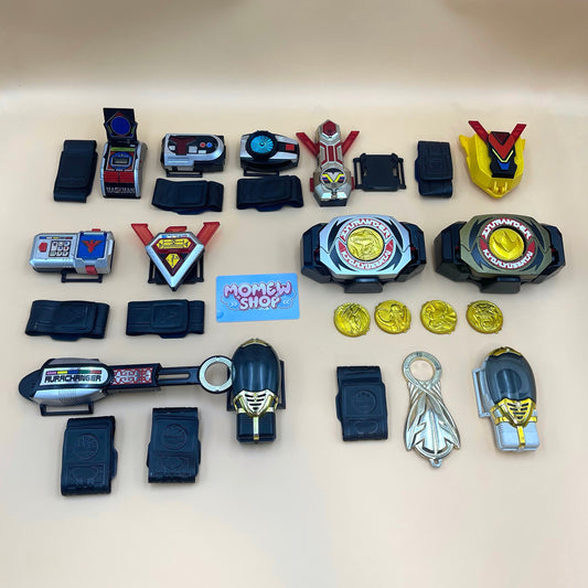 DX Changer Super Sentai (Prism Flash | Masking Brace | Cross Changer | Dino Buckler | Aura Changer) (Flashman | Maskman | Fiveman | Jetman | Zyuranger | Dairanger)