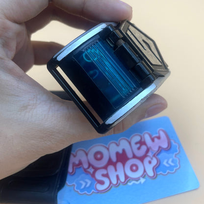 DX Masking Brace from Power Rangers also known as DX Change from Super Sentai Maskman 1987, vintage DX Morpher roleplay collectible for Maskman fans.