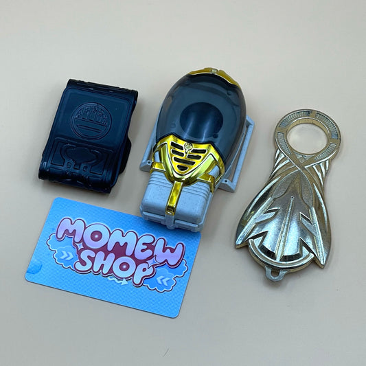  DX Kiba Changer Morpher from Power Rangers Lost Galaxy also known as DX Change from Super Sentai Dairanger 1993, vintage DX Morpher roleplay collectible for KibaRanger fans.