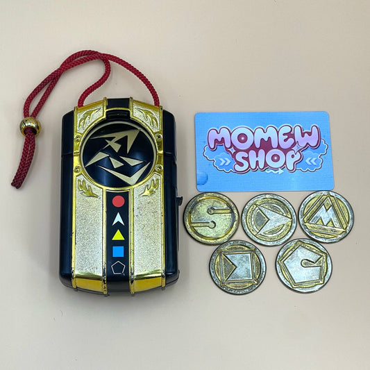 DX Doron Change Morpher from Power Rangers also known as DX Change from Super Sentai Kakuranger 1994, vintage DX Morpher roleplay collectible for Kakurangers fans.
