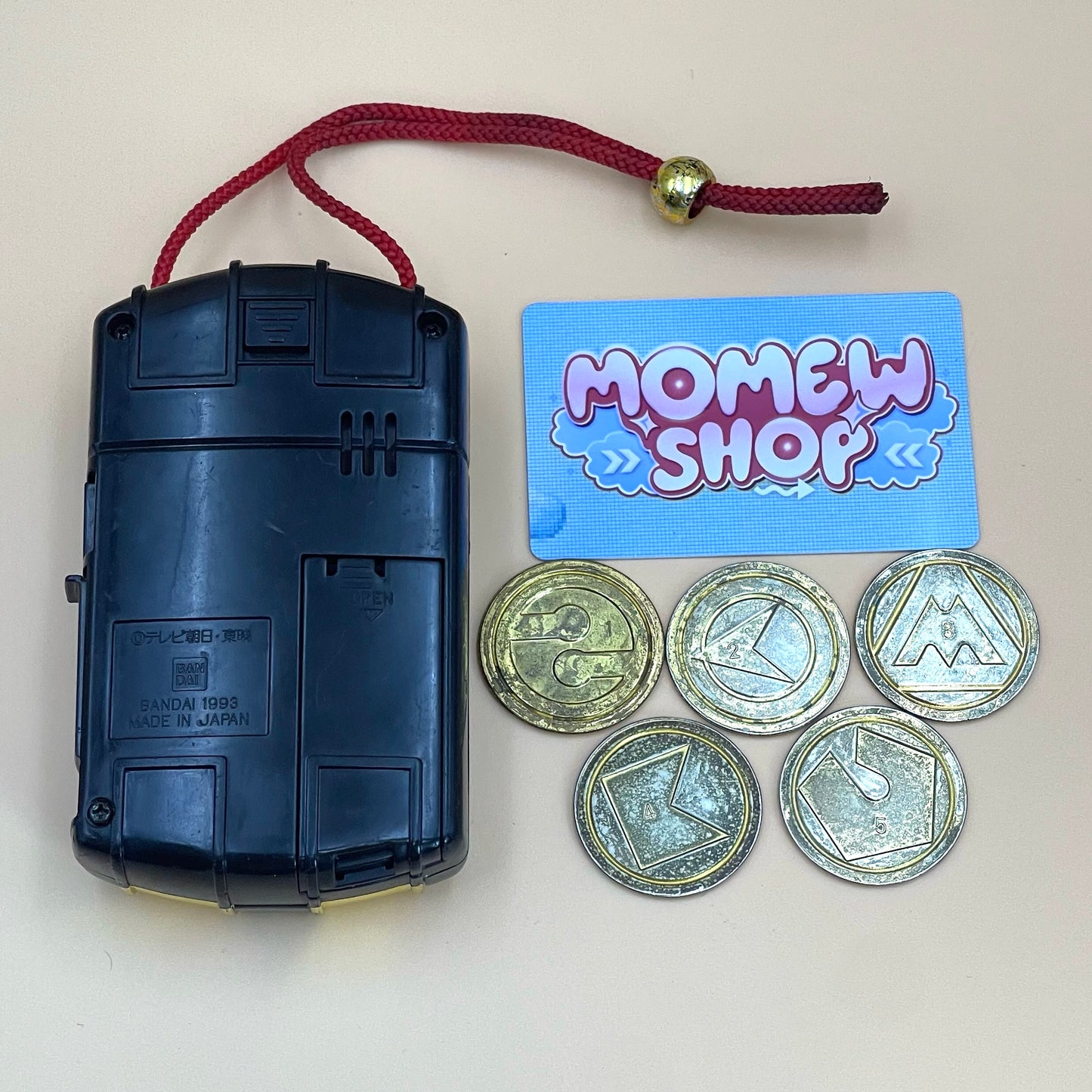 DX Doron Change Morpher from Power Rangers also known as DX Change from Super Sentai Kakuranger 1994, vintage DX Morpher roleplay collectible for Kakurangers fans.