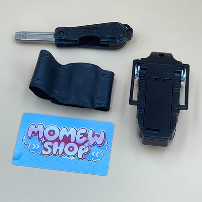 DX Accel Changer  & Turbo Morpher from Power Rangers Turbo 1997 also known as DX Change from Super Sentai Carranger 1996, vintage DX Morpher roleplay collectible for Turbo Rangers fans.