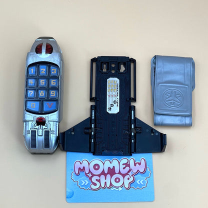 DX V-Mode Brace & Battle Booster from Power Rangers Lightspeed Rescue 2000 also known as DX Change from Super Sentai GoGoFive 1999, vintage DX Morpher roleplay collectible for Lightspeed Rangers fans.
