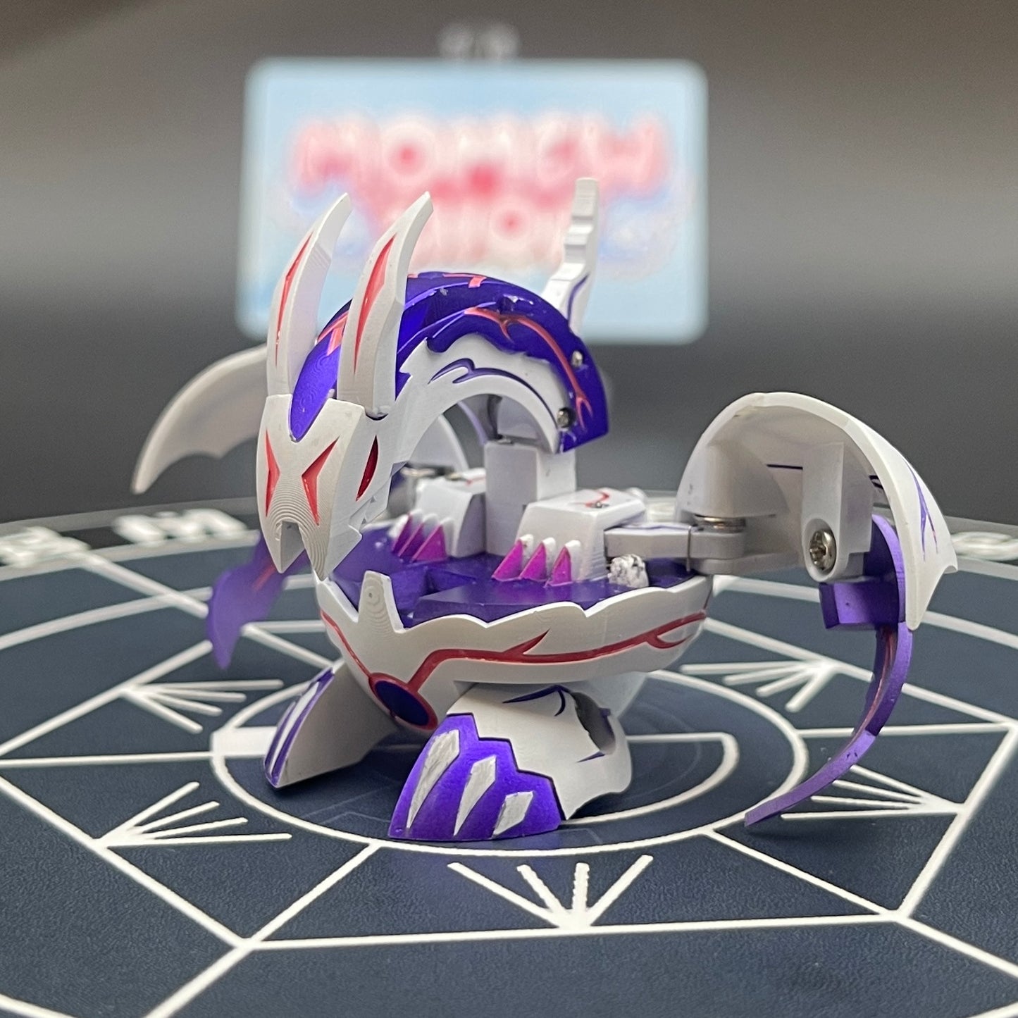 Silent Naga B2 Ver.Anime Bakugan Battle Brawlers Custom 3D Printed