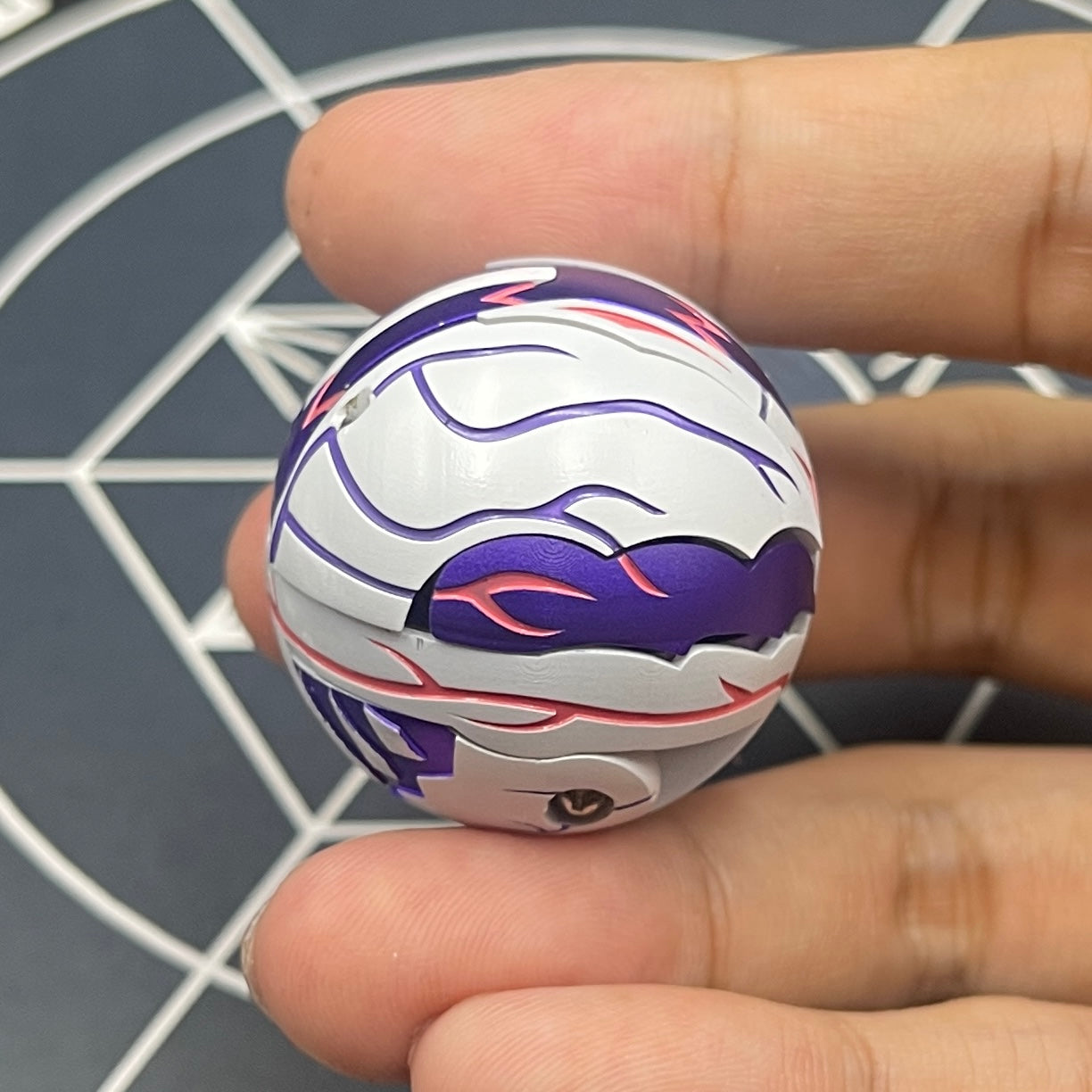 Silent Naga B2 Ver.Anime Bakugan Battle Brawlers Custom 3D Printed