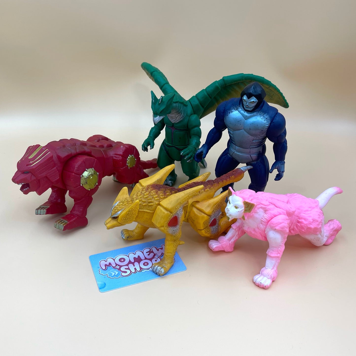 Assemble! 5 Starbeasts - Power Rangers Lost Galaxy - Vinyl Figures StarBeast 5 Set - Super Sentai Gingaman