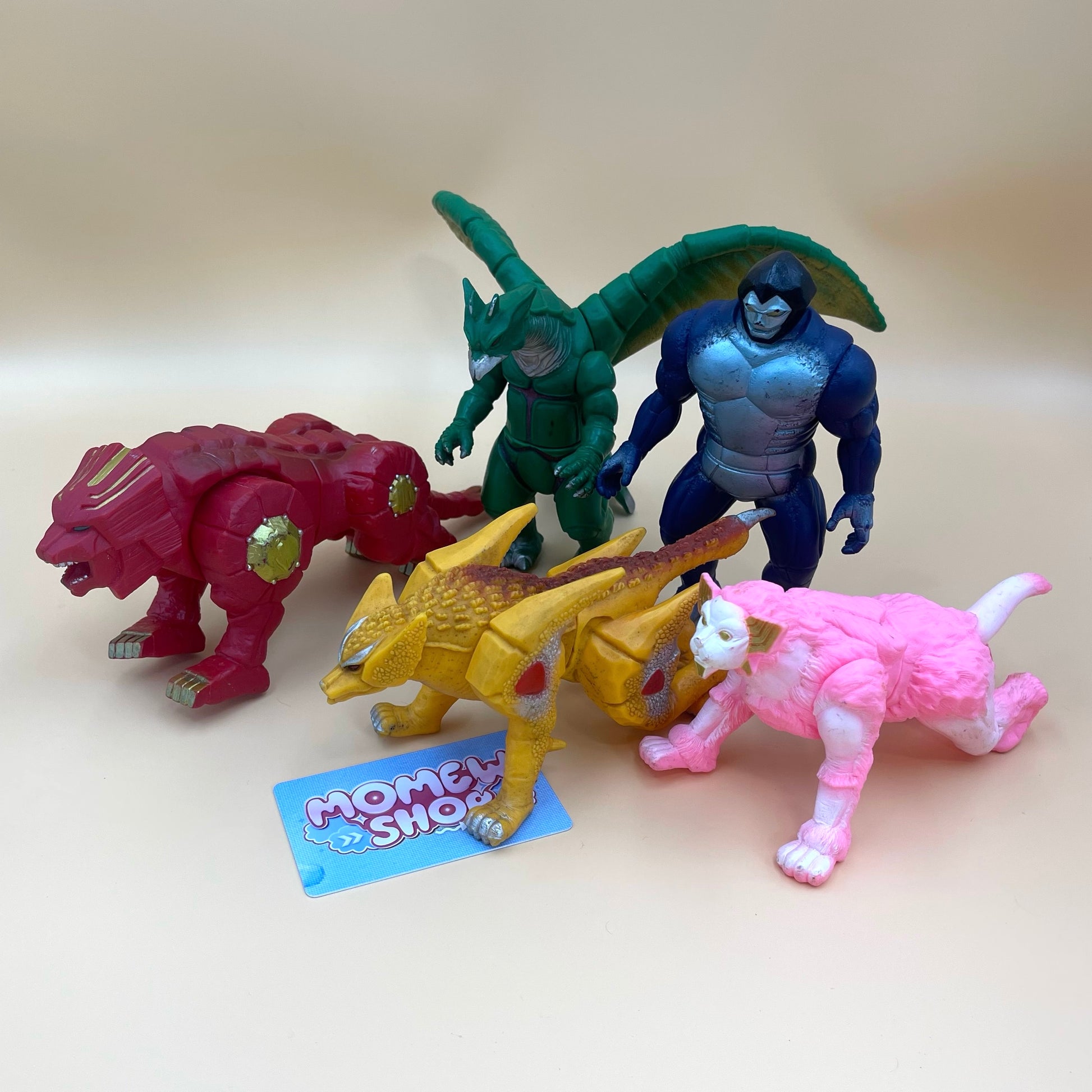 Assemble! 5 Starbeasts - Power Rangers Lost Galaxy - Vinyl Figures StarBeast 5 Set - Super Sentai Gingaman
