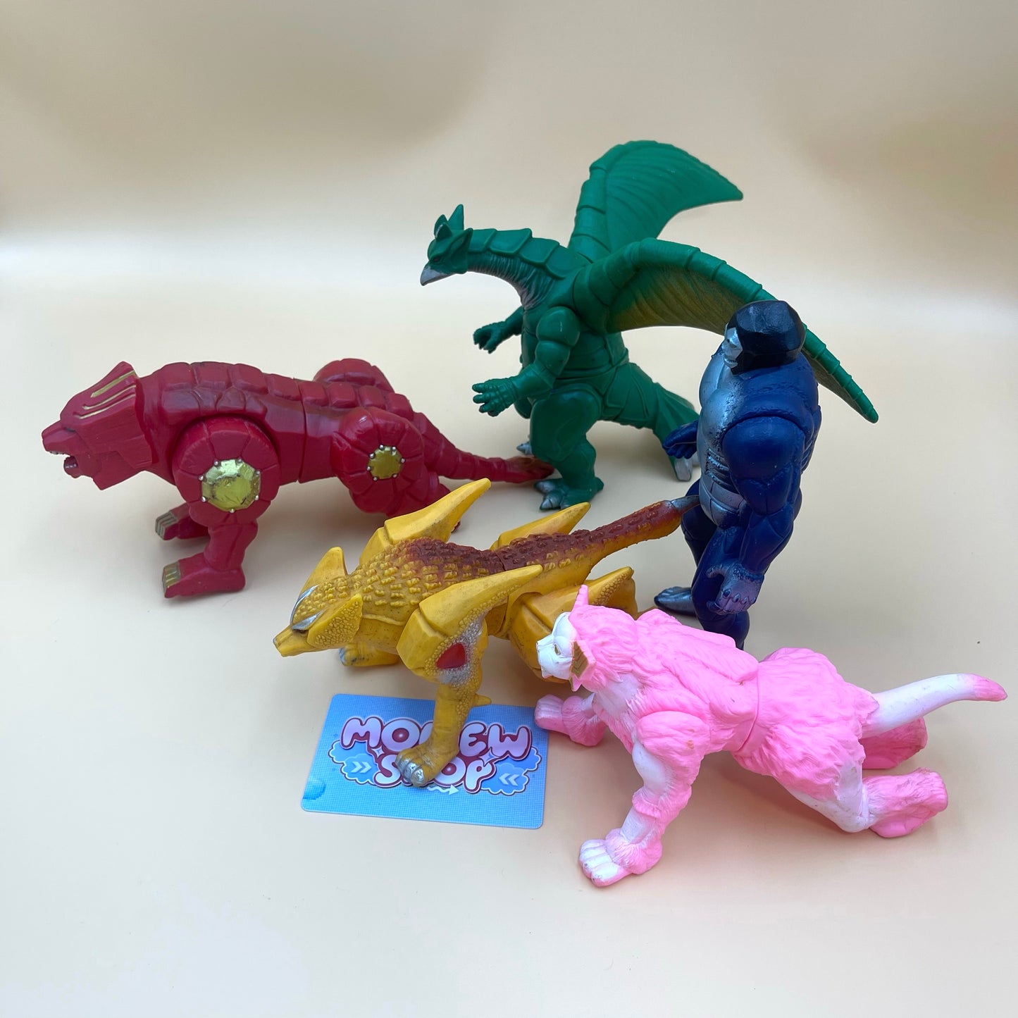 Assemble! 5 Starbeasts - Power Rangers Lost Galaxy - Vinyl Figures StarBeast 5 Set - Super Sentai Gingaman