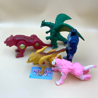 Assemble! 5 Starbeasts - Power Rangers Lost Galaxy - Vinyl Figures StarBeast 5 Set - Super Sentai Gingaman