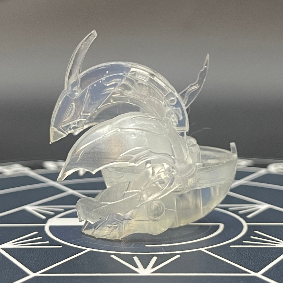 Silent Naga B2 Ver. Clear Color Bakugan Battle Brawlers Custom 3D Printed Non-articulated Model