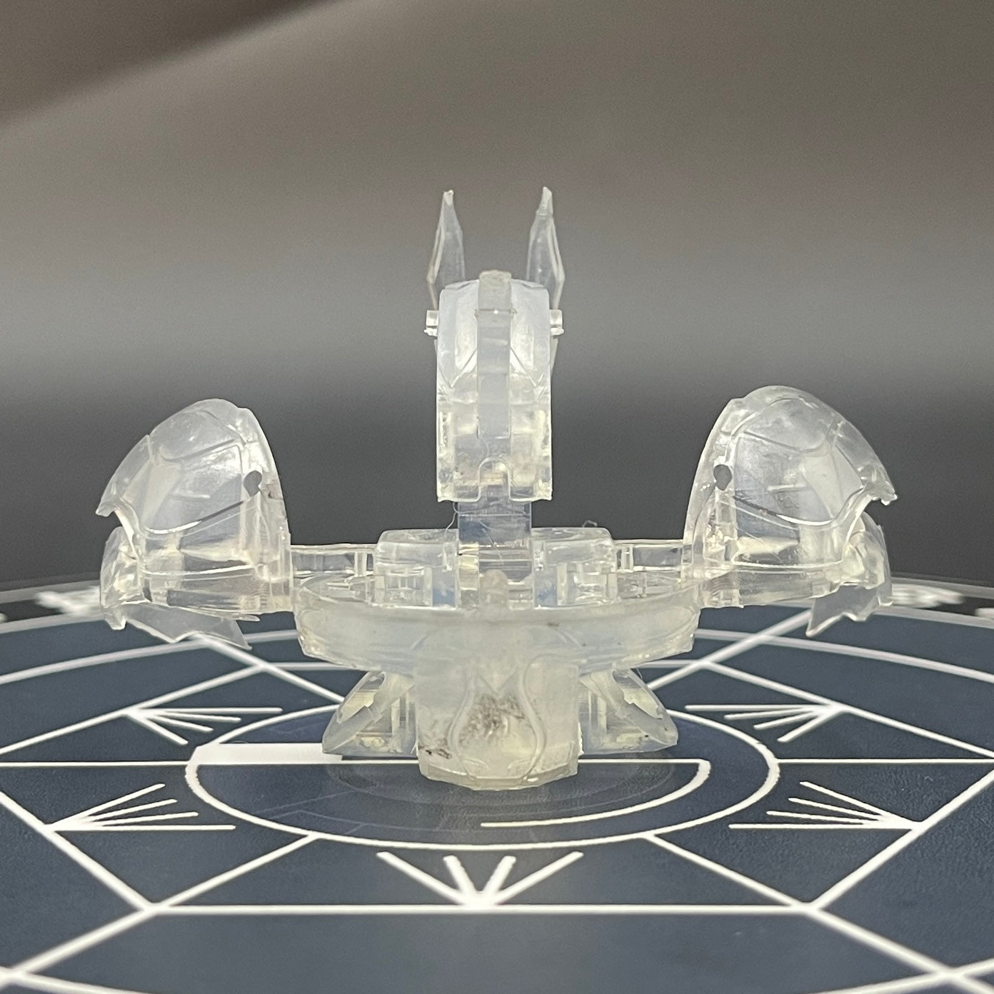 Silent Naga B2 Ver. Clear Color Bakugan Battle Brawlers Custom 3D Printed Non-articulated Model