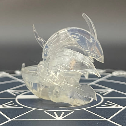 Silent Naga B2 Ver. Clear Color Bakugan Battle Brawlers Custom 3D Printed Non-articulated Model