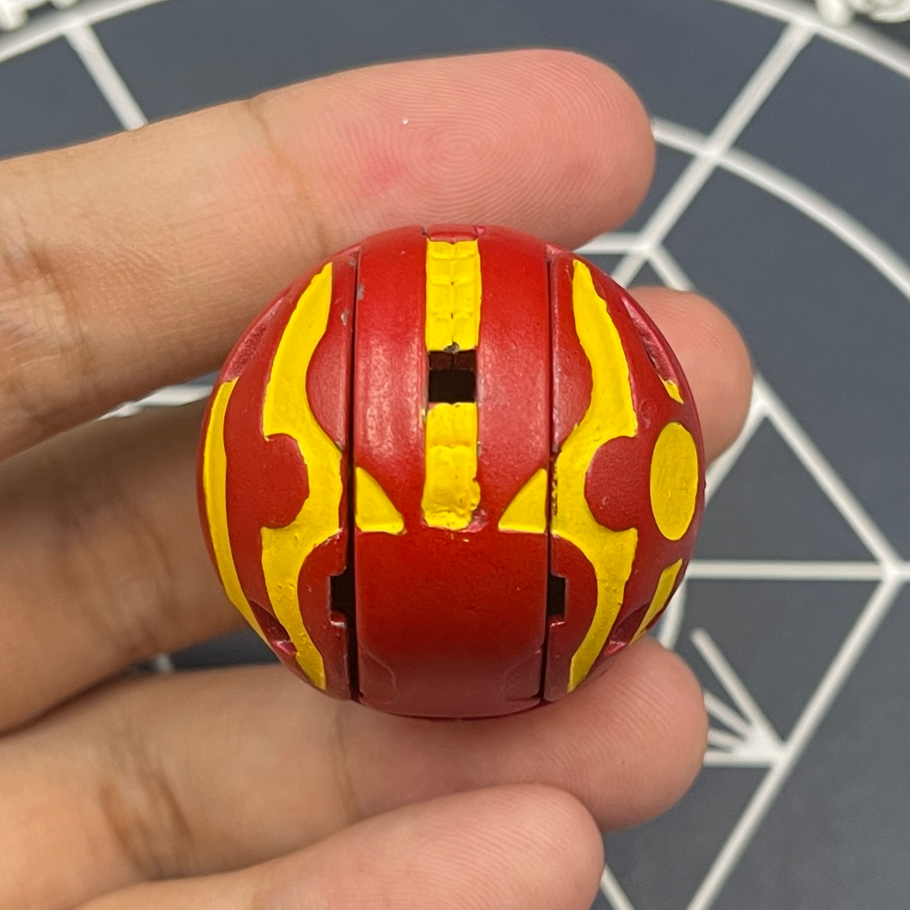 Pyrus Mock Dragonoid B2 Bakugan Battle Brawlers Custom Painted