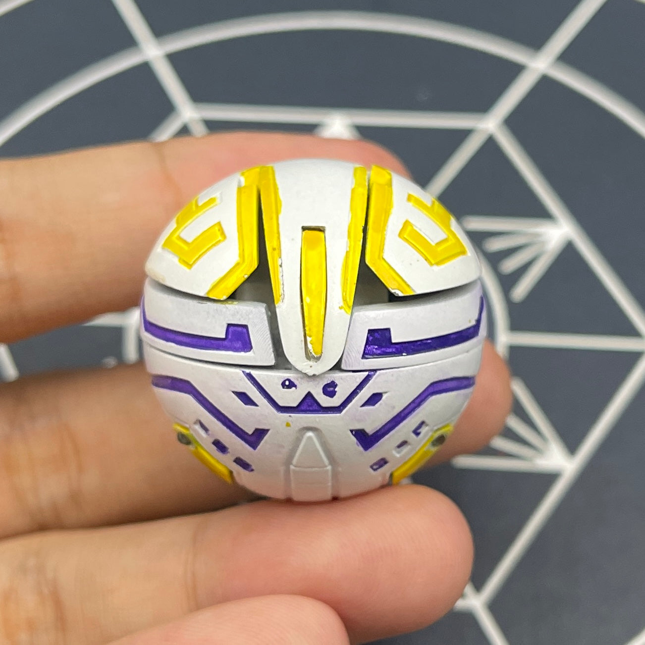Leonidas B2 Custom 3D Printed Bakugan Battle Brawlers