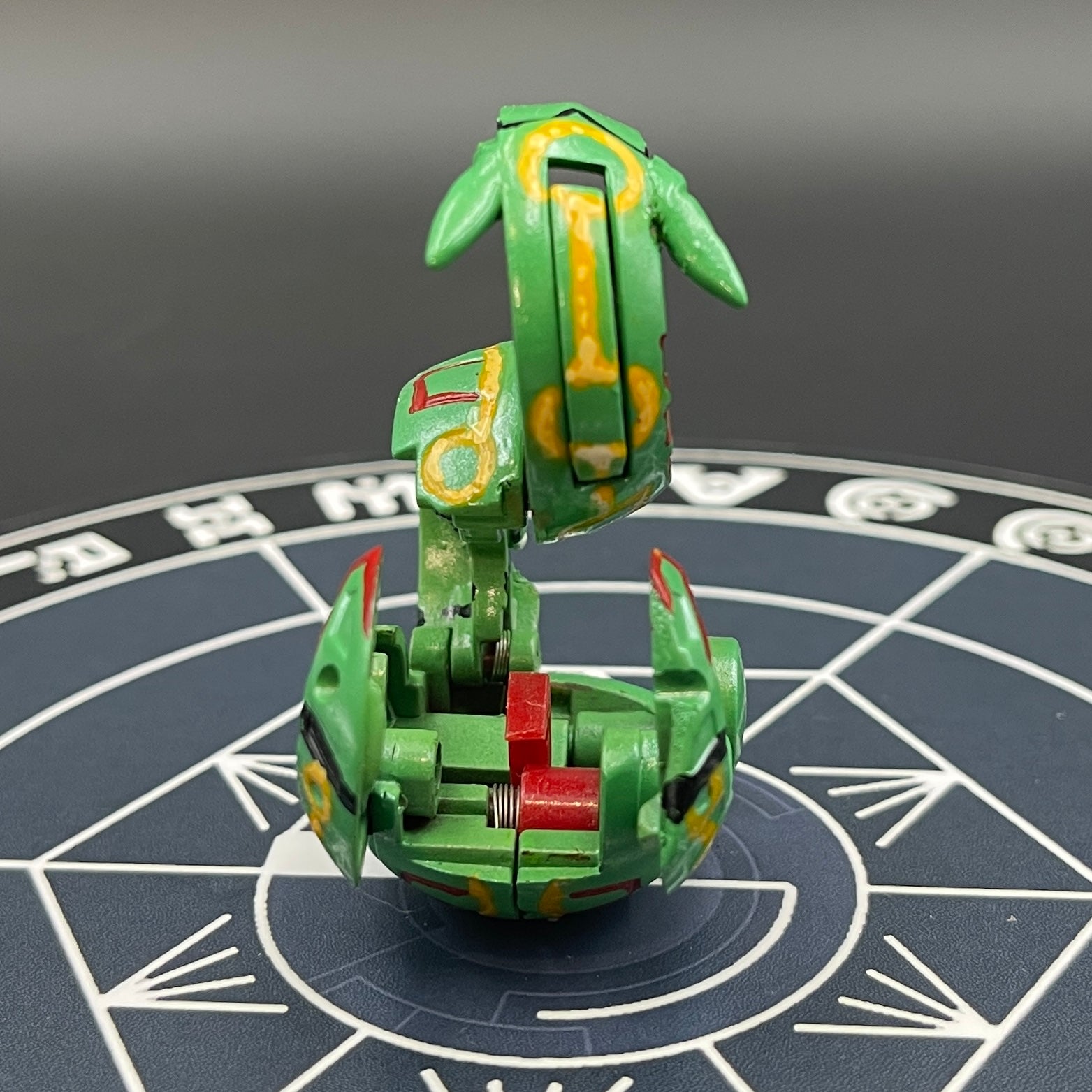 Rayquaza Pokemon B2 Custom Painted Bakugan Toy