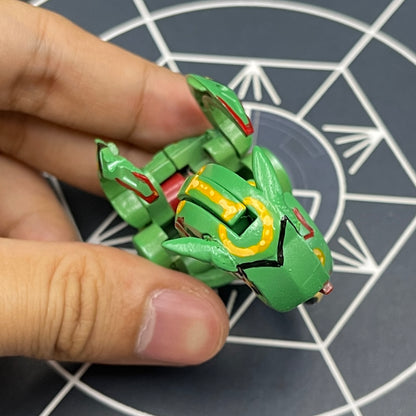 Rayquaza Pokemon B2 Custom Painted Bakugan Toy
