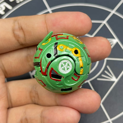 Rayquaza Pokemon B2 Custom Painted Bakugan Toy