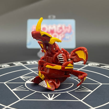 Cross Dragonoid B2 Pyrus Custom Painted | Bakugan New Vestroia